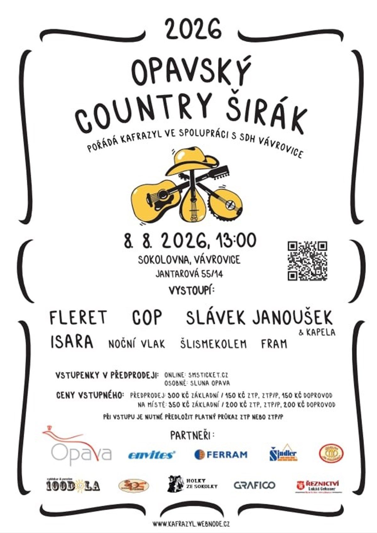 Opavský country širák 2026