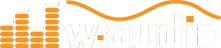 W-AUDIO logo