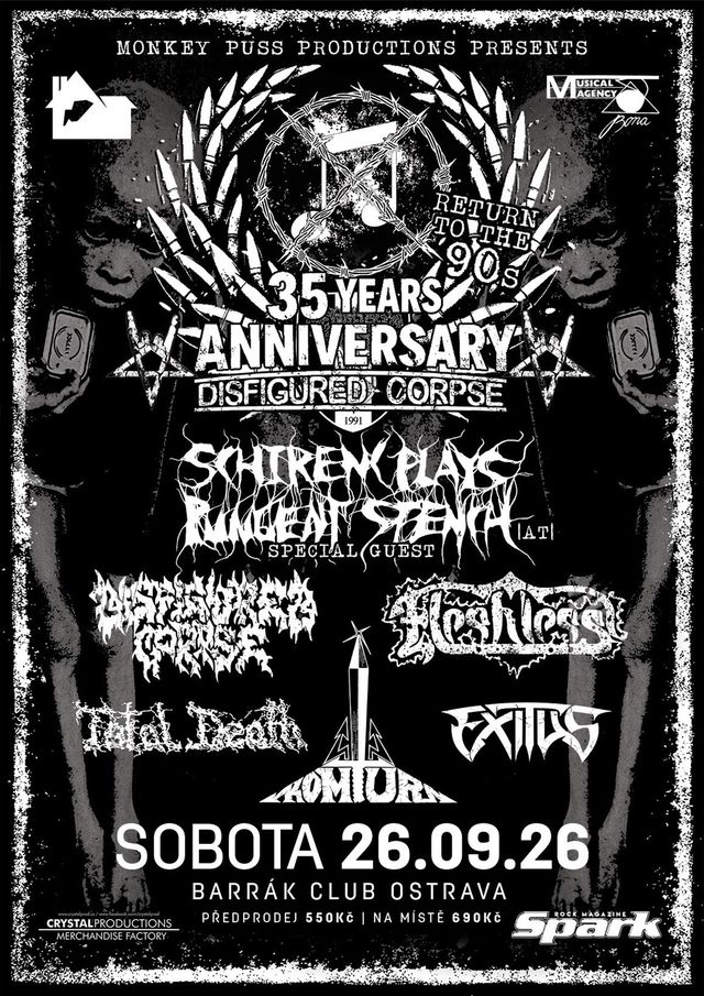 35 Years Anniversary Disfigured Corpse "Return to the 90s"