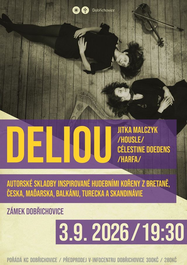 Koncert Deliou, Jitka Malczyk a Célestine Doedens