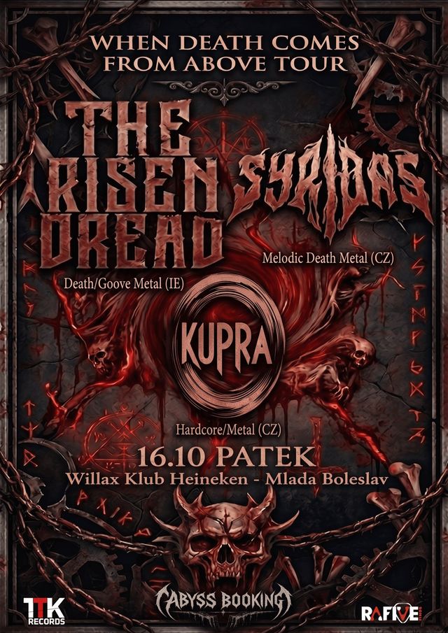 When Death Comes From Above Tour 2026 | Mladá Boleslav