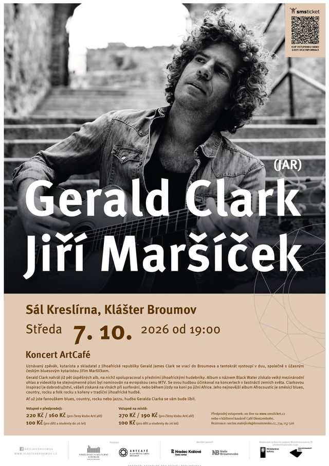 ArtCafé: Gerald Clark & Jiří Maršíček (JAR/CZ)