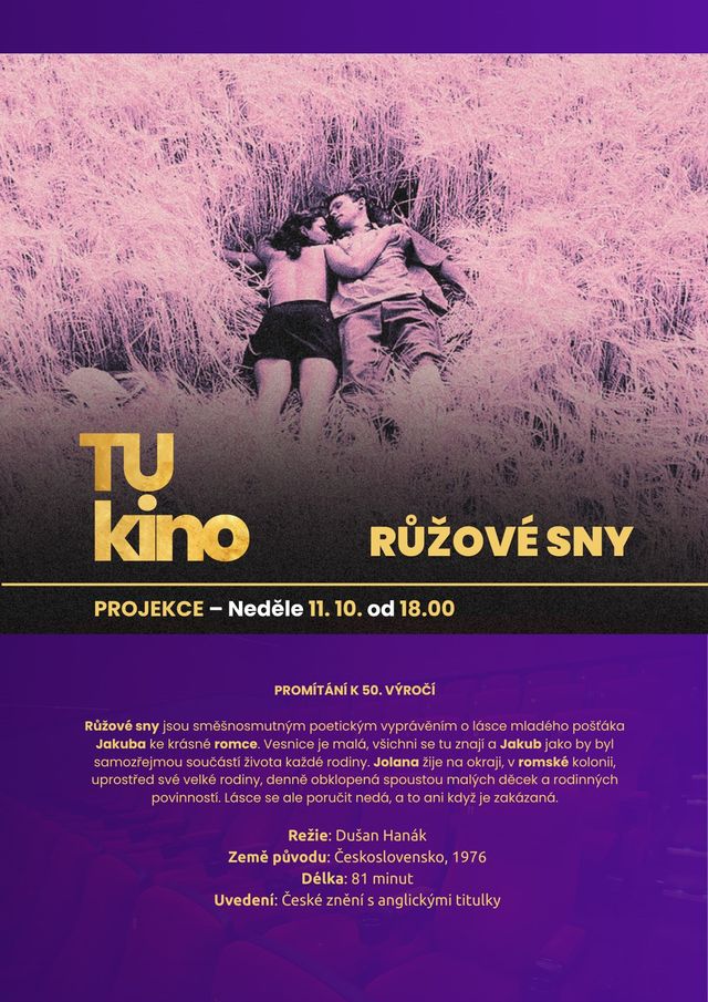 Tukino 2026 / Projekce Růžové sny + diskuze s Ivou Bittovou